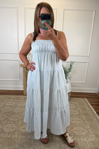 Blue Haven Tiered Dress