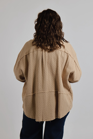 Dusty Trails Cotton Gauze Shirt in Plus