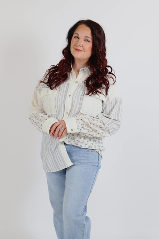 Wildflower Weekend Oversized Shacket