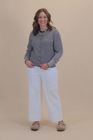 Main Street Stripe Cardigan