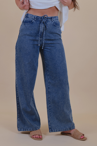 Vintage Harbor Pinstripe Pants