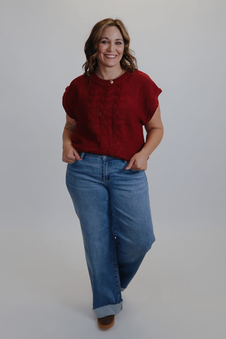 Autumn Luxe Cable Sweater