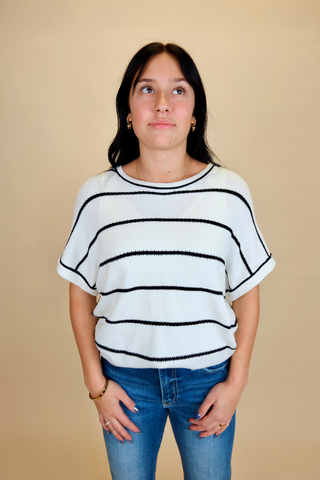 Casual Chic Striped Top