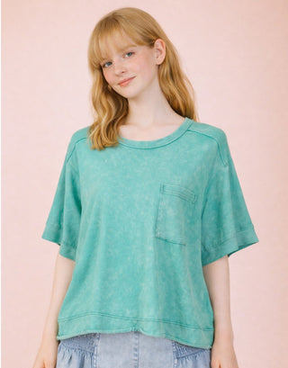 Vintage Replay Crop Knit Top