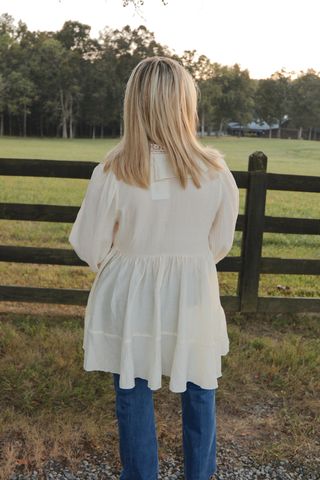 Ivory Canyon Blouse