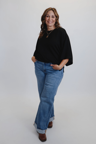 Chic Ease Relaxed Knit Top