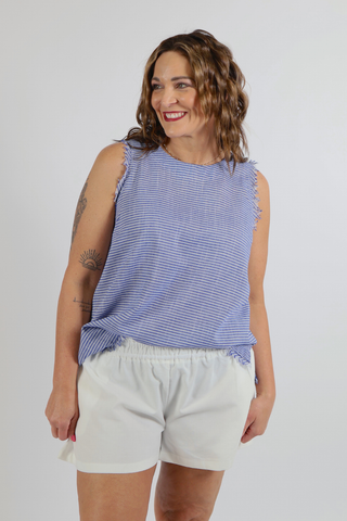 Seaside Stripe Swing Tank