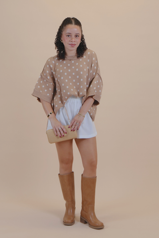 Dotted Days Sweater