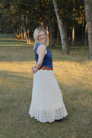 Heirloom Lace Maxi Skirt