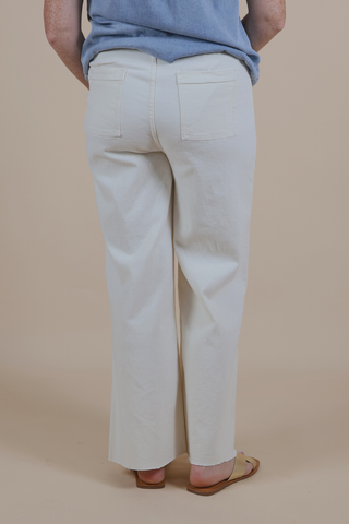 Petal Stitch Eyelet Pants