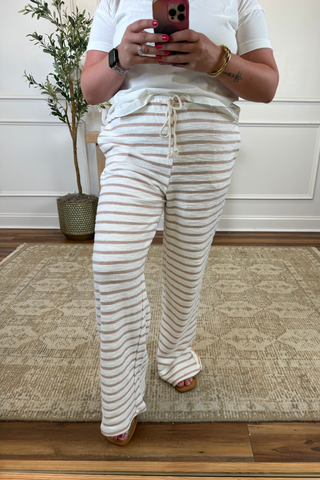 Sandy Shore Stripe Lounge Pants