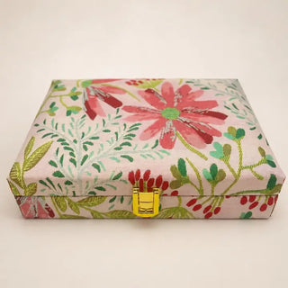 Botanical Print Jewelry Box