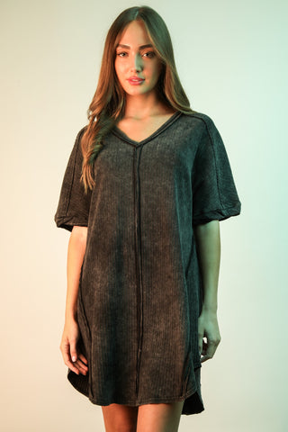 Dream Come True Ribbed Knit Dress