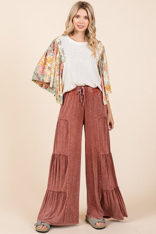 Sierra Tiered Boho Lounge Pants