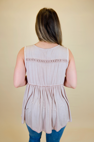 Feminine Flare Tank Top