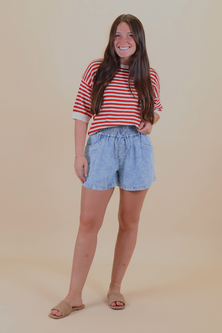 Harbor Breeze Stripe Knit Top
