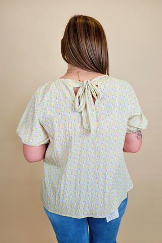 Limoncello Floral Blouse