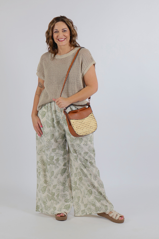 Coastal Breeze Open Knit Top