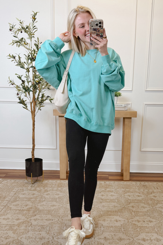 Soft Horizon Mineral Wash Sweatshirt