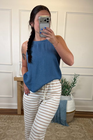 Easy Tide Denim Tank