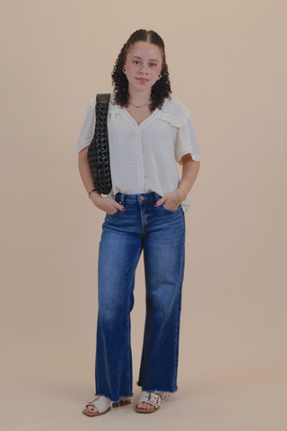 Freckled Darling Polka Dot Blouse