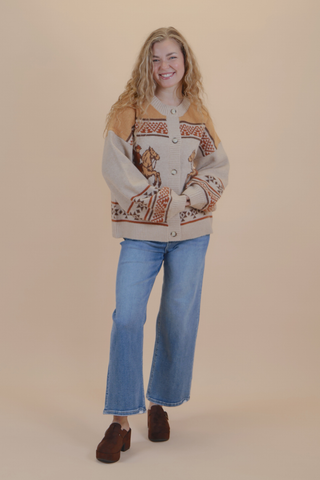 Wild West Rider Knit Cardigan