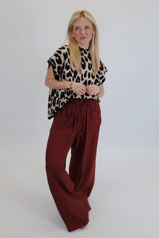 Wild Whisper Knit Top