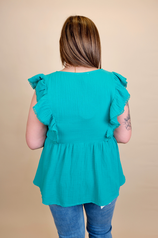 Dreamy Views Embroidered Blouse