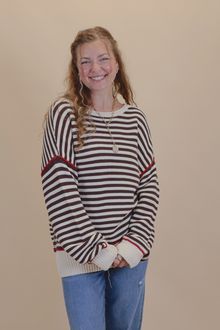 Cherrywood Stripe Sweater