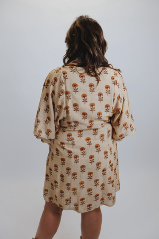 Botanical Bliss Mini Dress