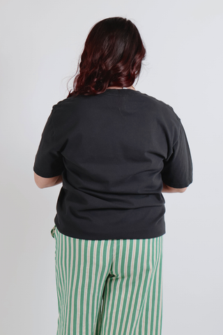 Faith First Checker Cross Tee