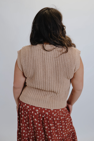 Vintage Charm Sweater Vest