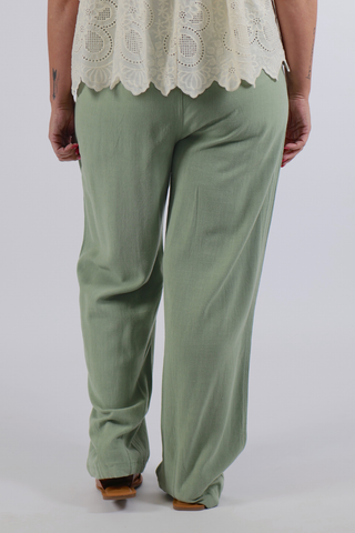Olive Grove Barrel Pants