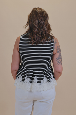 Blackberry Lace Tank