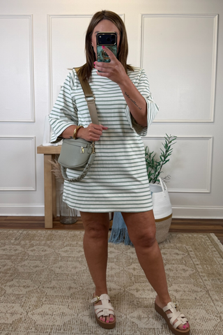 Coast Stripe Mini Dress