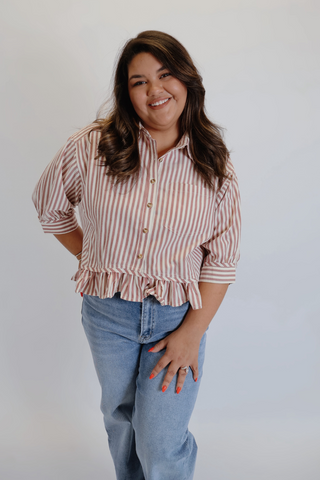 Stripe A Pose Blouse