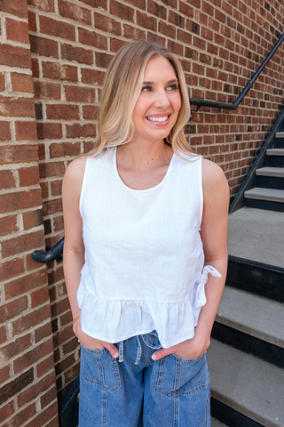 Ruffle Babydoll Top