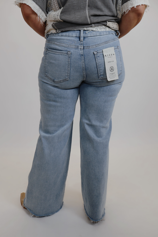 Andrea Low Rise Wide Leg Jeans