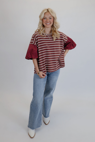 Cabernet Charm Top