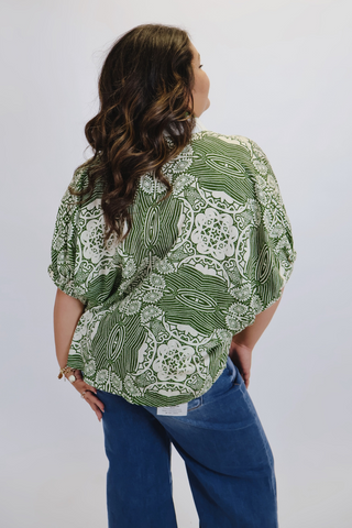 Wanderlust Mosaic Top