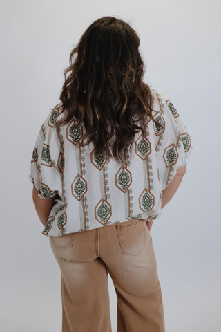 Harvest Bloom Boxy Top