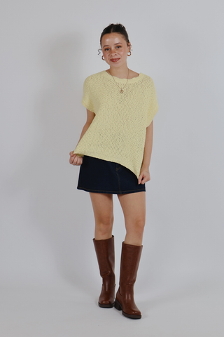Coastal Weave Knit Top