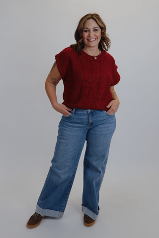 Autumn Luxe Cable Sweater