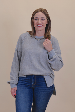 Stonewashed Comfort Pullover