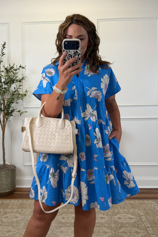 Bluebell Bloom Babydoll Dress