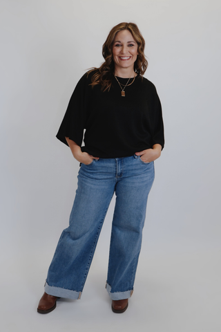 Chic Ease Relaxed Knit Top