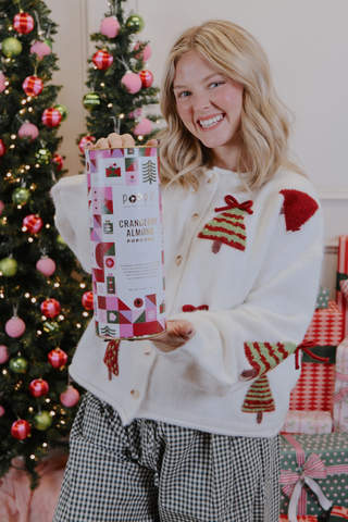 Poppy Cranberry Almond Popcorn Gift Tin