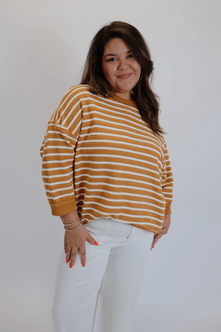 Marigold Mood Knit Top