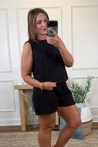 Simply Sweet Eyelet Top