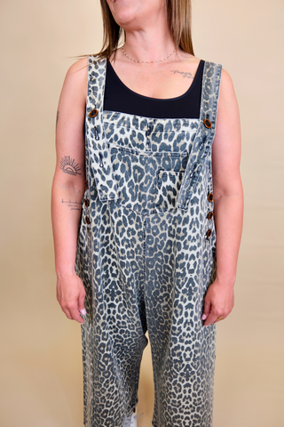 Leopard Love Overalls